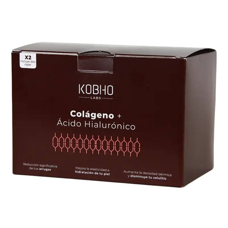 Kobho Labs Duplo Colágeno + Ácido Hiaulurónico
