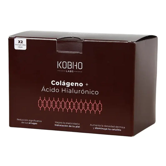 Kobho Labs Duplo Colágeno + Ácido Hiaulurónico