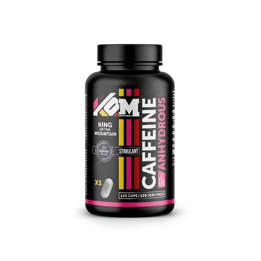 Kom Endurance Estimulación Nutricion Deportiva , bote de 120 capsulas de cafeina