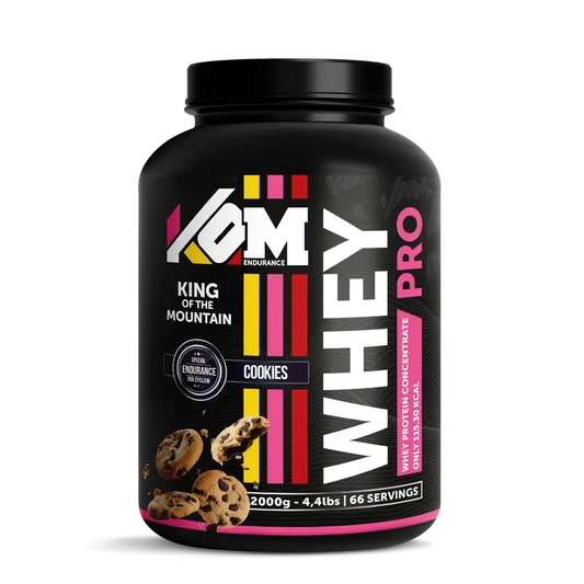 Kom Endurance Proteinas Nutricion Deportiva , bote de proteína whey 2kg sabor cookies