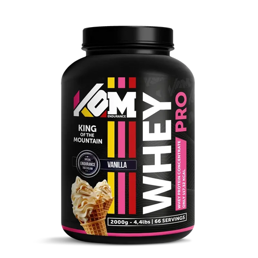 Kom Endurance Proteinas Nutricion Deportiva , bote de proteína whey 2kg sabor vainilla
