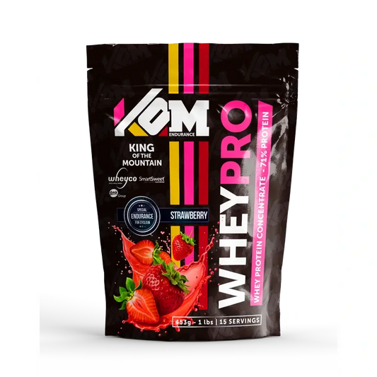 Kom Endurance Proteinas Nutricion Deportiva , saco de proteína whey 453 g sabor fresa