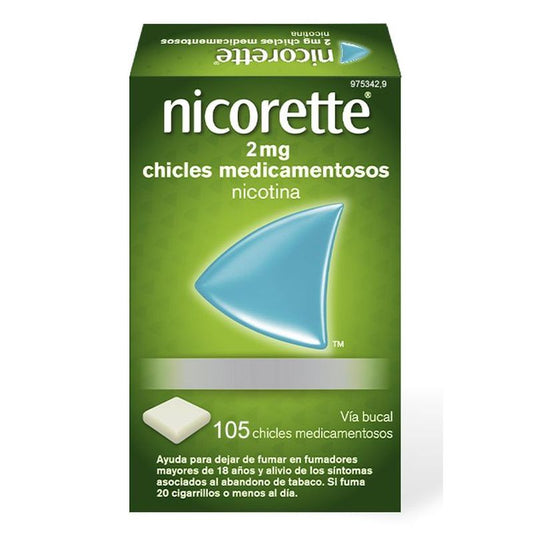 Nicorette 2 mg 105 Chicles