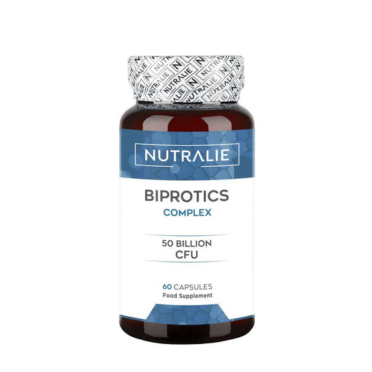 Nutralie Probióticos Intestinales 10 Cepas Biprotics , 60 cápsulas