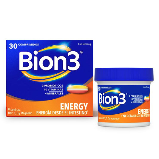 Bion3 Energy, 30 Comprimidos
