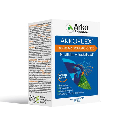 Arkopharma Arkoflex 100% Articulaciones 60 Cápsulas.