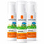 La Roche-Posay Anthelios Dermo-Pediatrics Leche Solar Bebé SPF50+, Pack 3 x 50 ml