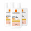 La Roche Posay Anthelios UVMune 400 SPF50+ Fluido con Color, Pack 3 x 50 ml