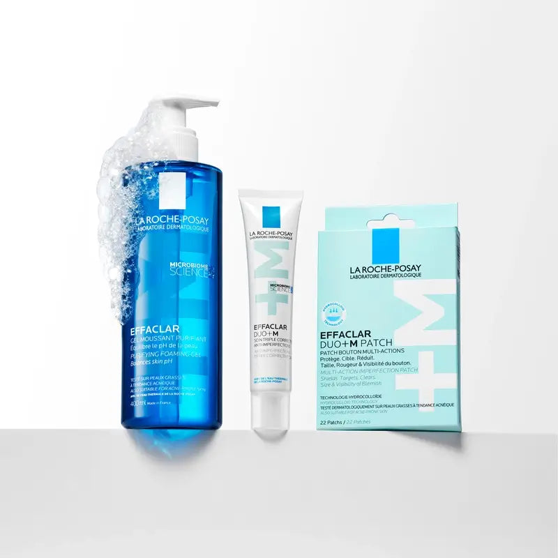 La Roche-Posay Effaclar Duo+M Parches Invisibles Anti-Imperfecciones Y Antimarcas , 22 unidades