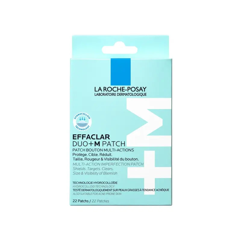 La Roche-Posay Effaclar Duo+M Parches Invisibles Anti-Imperfecciones Y Antimarcas , 22 unidades