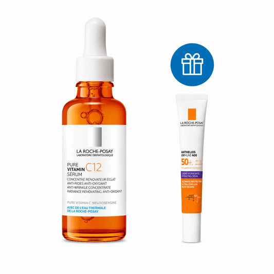 La Roche Posay Sérum Pure Vitamin C12 Antioxidante Y Antiarrugas, 30 ml