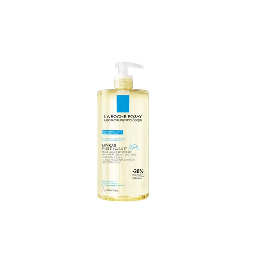 La Roche Posay Lipikar Aceite Lavante Ap+ Limpiador Corporal Anti Irritación Para Pieles Atópicas , 1000 ml