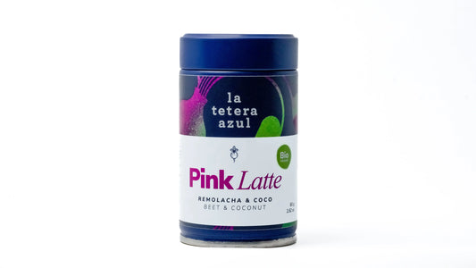 La Tetera Azul Pink Latte Ecológico 100%, 80g.