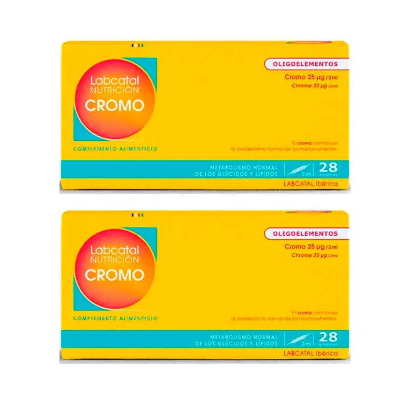 Labcatal Cromo, 2X28 Ampollas