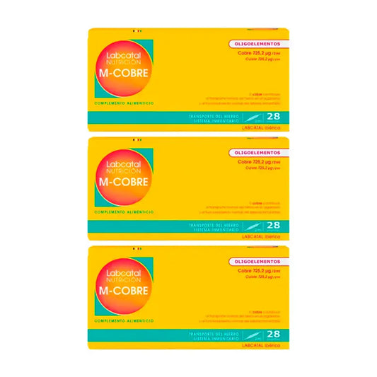 Labcatal Manganeso-Cobre, 3X28 Ampollas