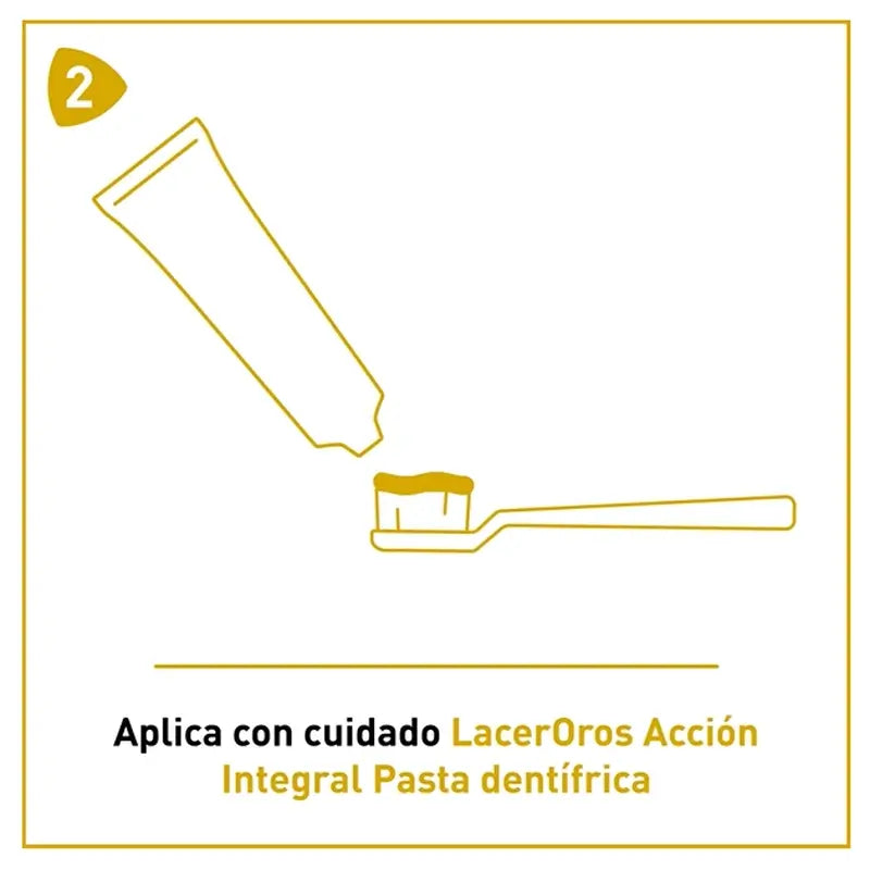 Lacer Duplo Pasta Dentífrica Oros, 2x125 ml
