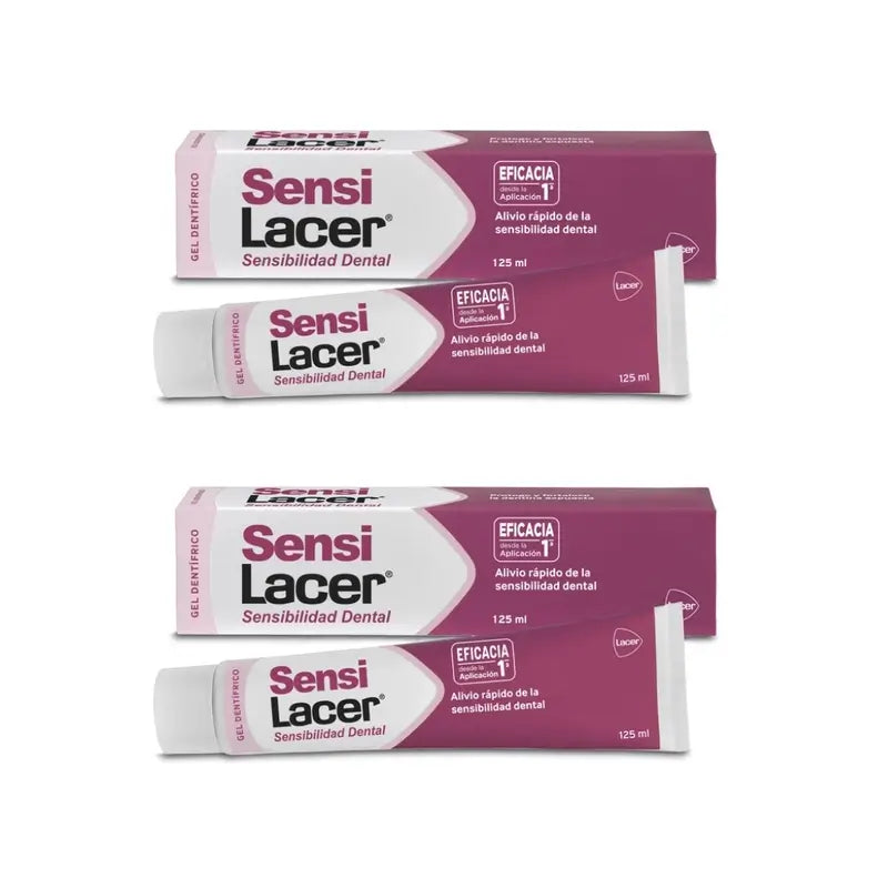 Lacer Sensilacer Gel Dental, 2X125 Ml