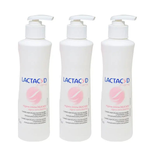 Lactacyd Pharma  Triplo Higiene Íntima Delicado 3 x 250 ml