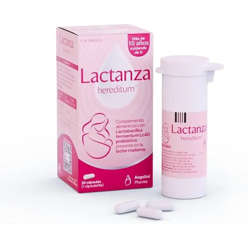 Lactanza Hereditum 28 Cápsulas