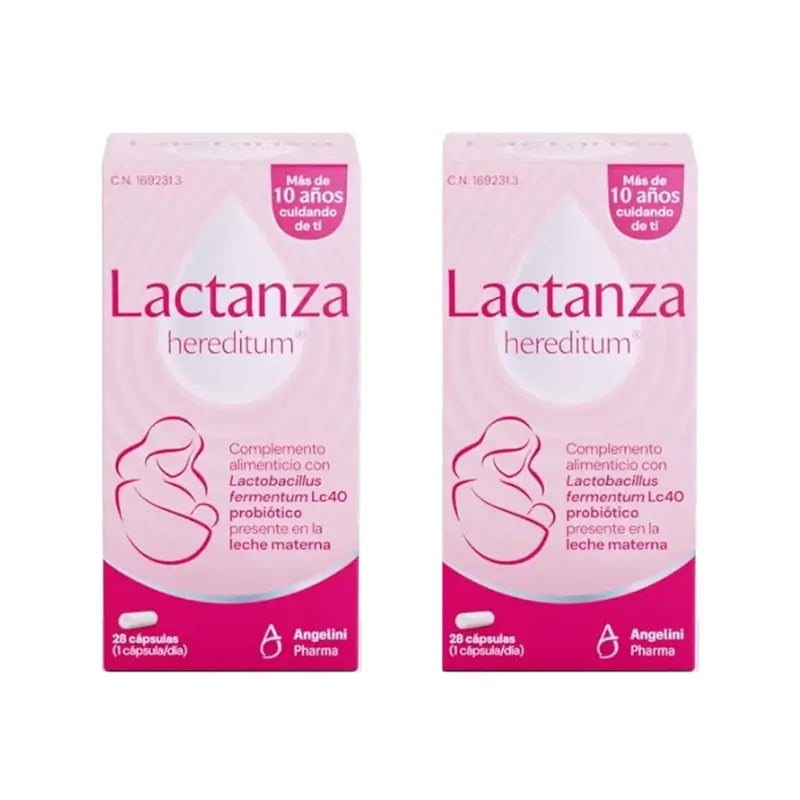 Lactanza Hereditum, Pack 2 x 28 Cápsulas