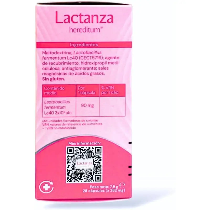 Lactanza Hereditum, Pack 2 x 28 Cápsulas