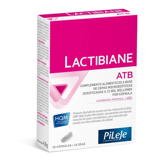 Lactibiane Atb Complement Antibiótico 10 Cápsulas