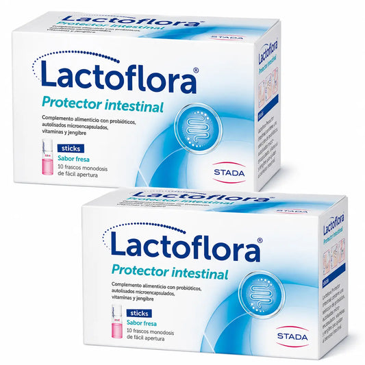 Lactoflora Adultos , 2 x 10 frascos