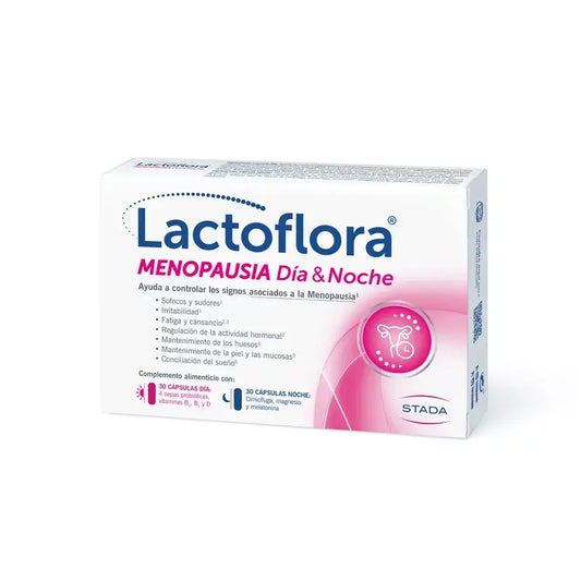 Lactoflora Menopausia Día & Noche , 60 cápsulas