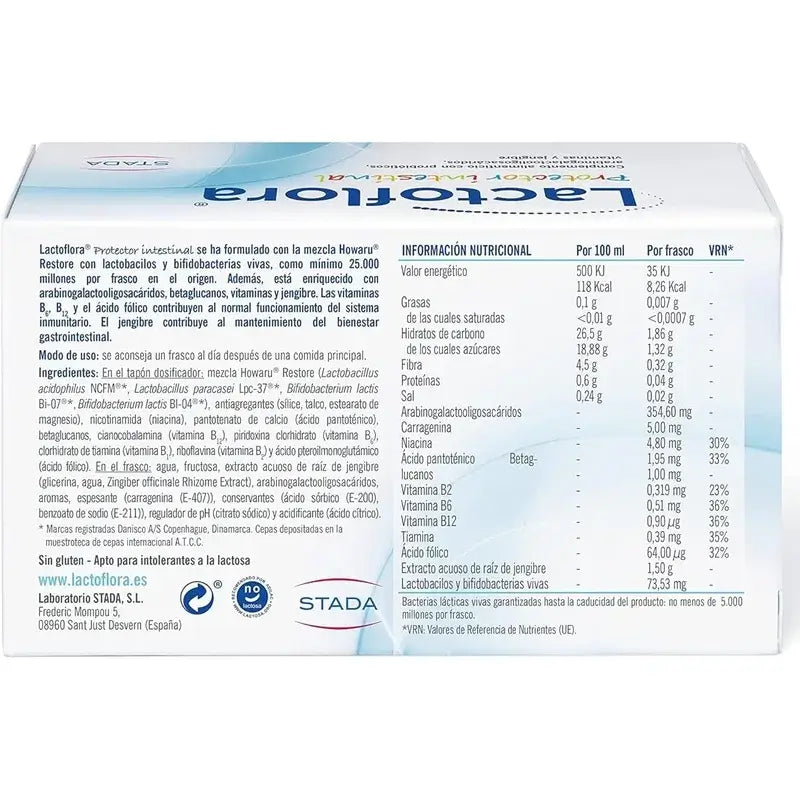 Lactoflora Niños, 2X10 Frascos