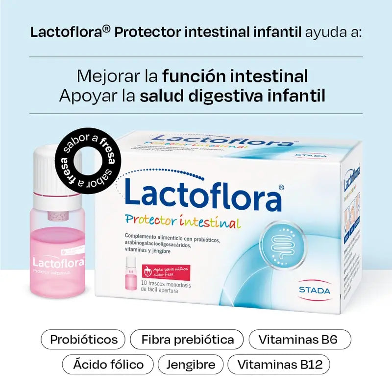 Lactoflora Niños, 2X10 Frascos