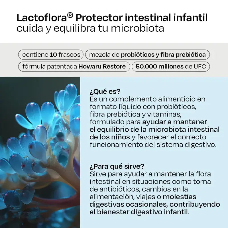 Lactoflora Niños, 10 Frascos