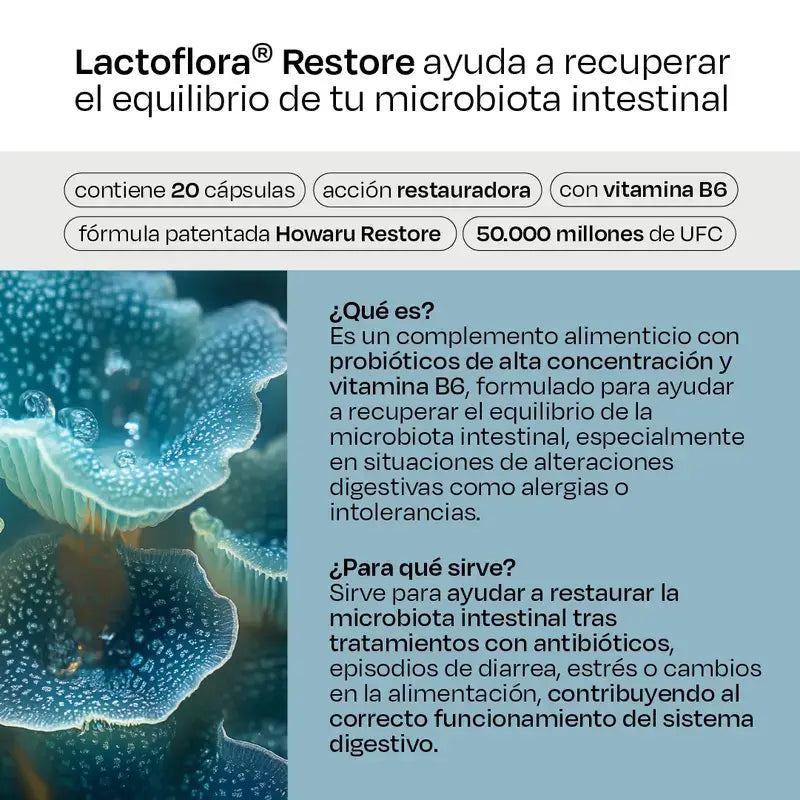 Lactoflora Restore 20 cápsulas