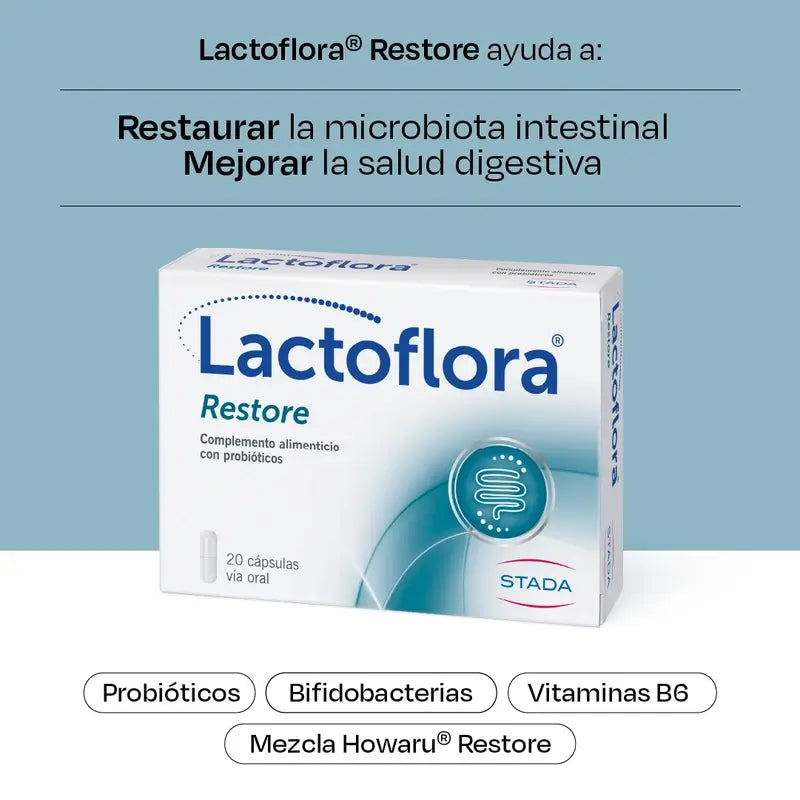 Lactoflora Restore 20 cápsulas