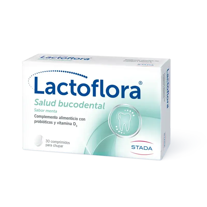 Lactoflora Bucodental Menta 30 Comprimidos
