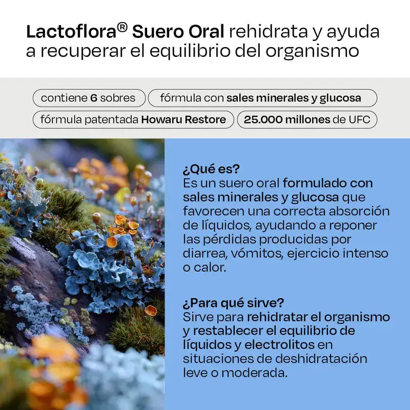 Lactoflora Suero Oral, 2X6 Sobres