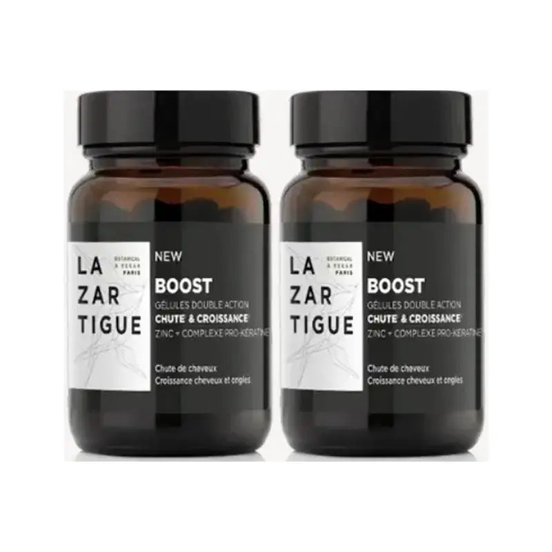 Lazartigue Cápsulas Caída Capilar, Pack 2 x 30 cápsulas