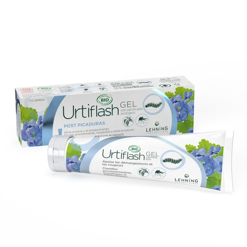Lehning Urtiflash Gel Bio Tubo , 50 gr