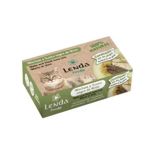 Lenda Foodie Gato Merluza Y Lomo Negro Atun, 25x120 gr