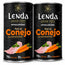 Lenda wet perro conejo, 24x400gr