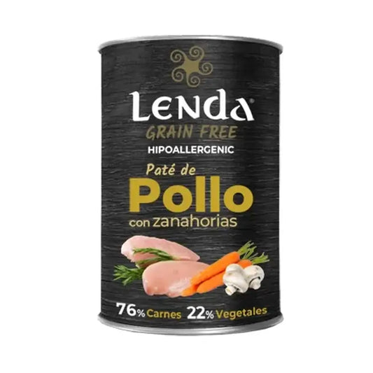 Lenda Wet Perro Pollo, 12x400 gr