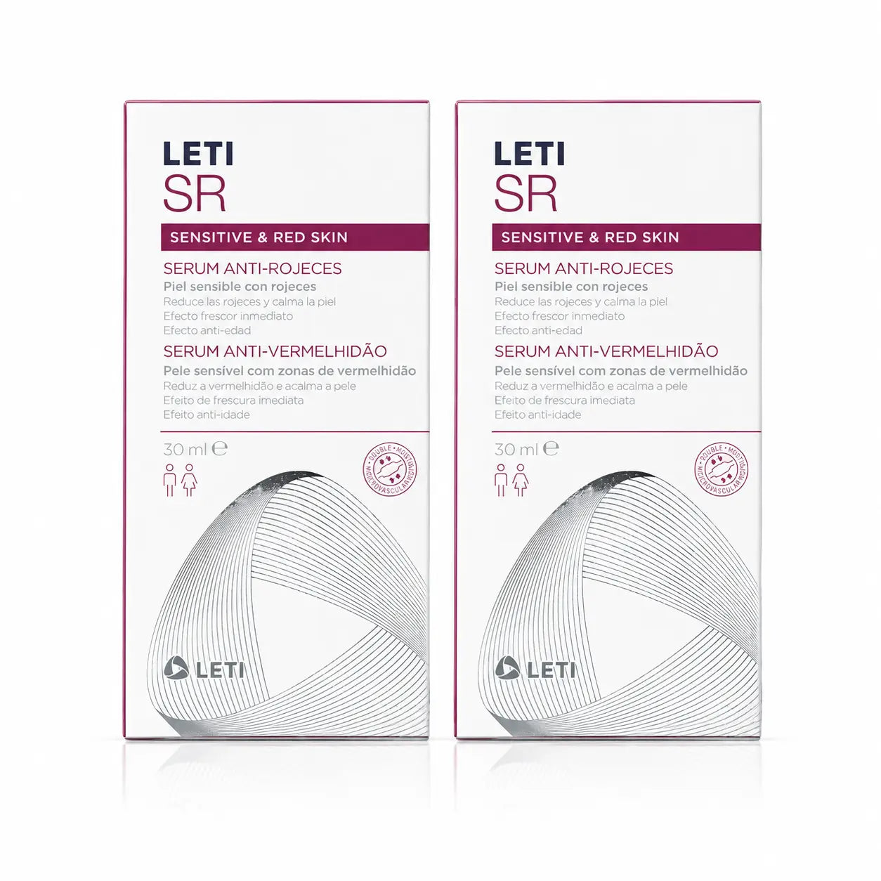 Leti SR Sérum Anti-Rojeces, 30 ml pack 2