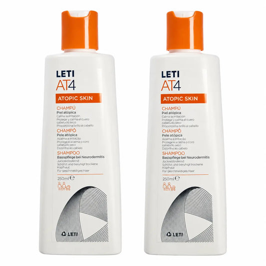 Letiat4 Champú, 250 ml pack 2