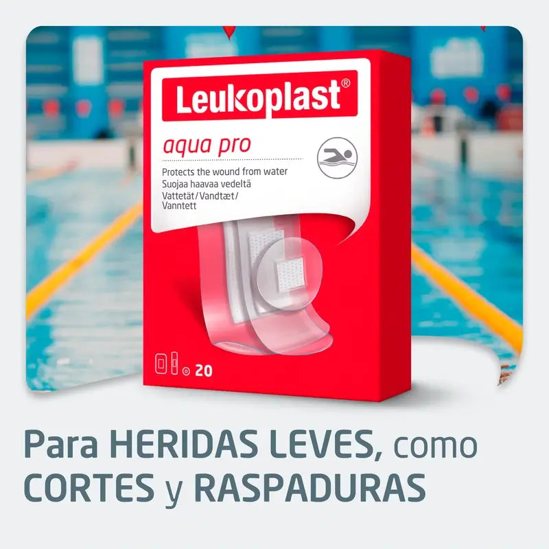 Leukoplast Aqua Pro, 20 Unidades Surtido