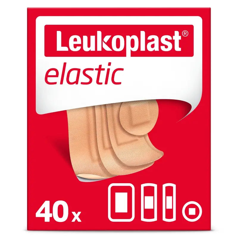 Leukoplast  Elastic, 40 Unidades Surtido