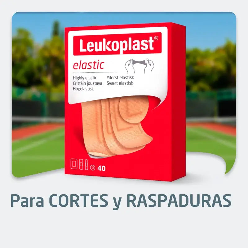 Leukoplast  Elastic, 40 Unidades Surtido