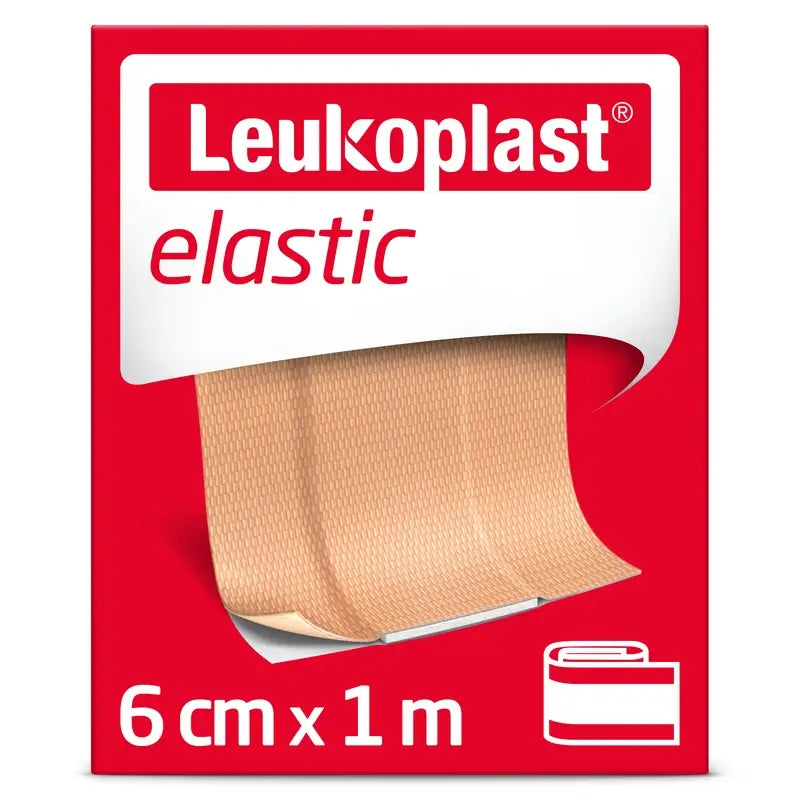 Leukoplast  Elastic, 6 Cm X 1 M