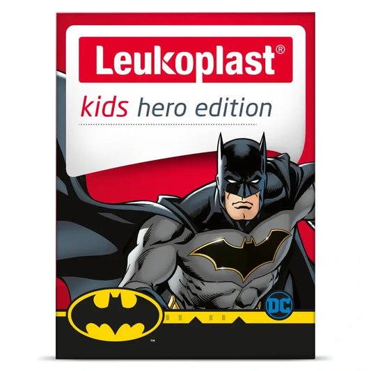 Leukoplast  Kids Hero Edition Batman, 12 Unidades Surtido
