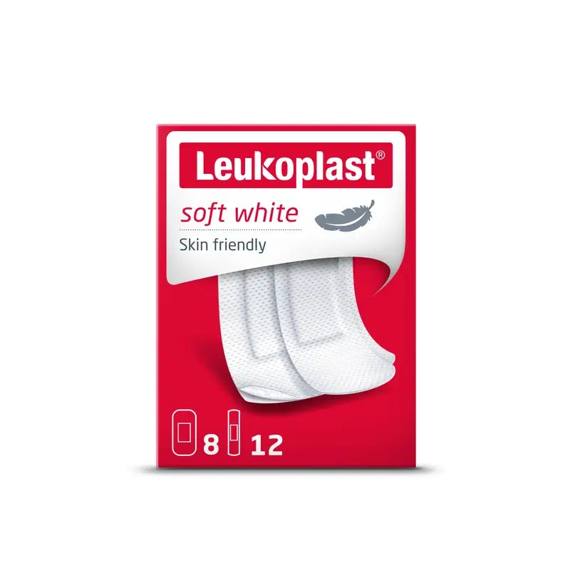 Leukoplast Soft White, 20 Unidades Surtido