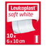 Leukoplast Soft White, 6 Cm X 10 Cm, 10 Unidades