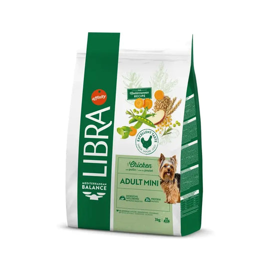 Libra Canine Adult Mini Pollo 3Kg, pienso para perros